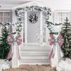For Doors For Outdoor Spaces Festive Bow Ornament Christmas Bow Decoration Classic Christmas Style Easy To Use Design
