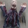 Fantasma que Agita Estaca de Suelo para Halloween Decoración Espeluznante - Accesorio de Miedo para Casa Embrujada o Broma de Sala de Escape.