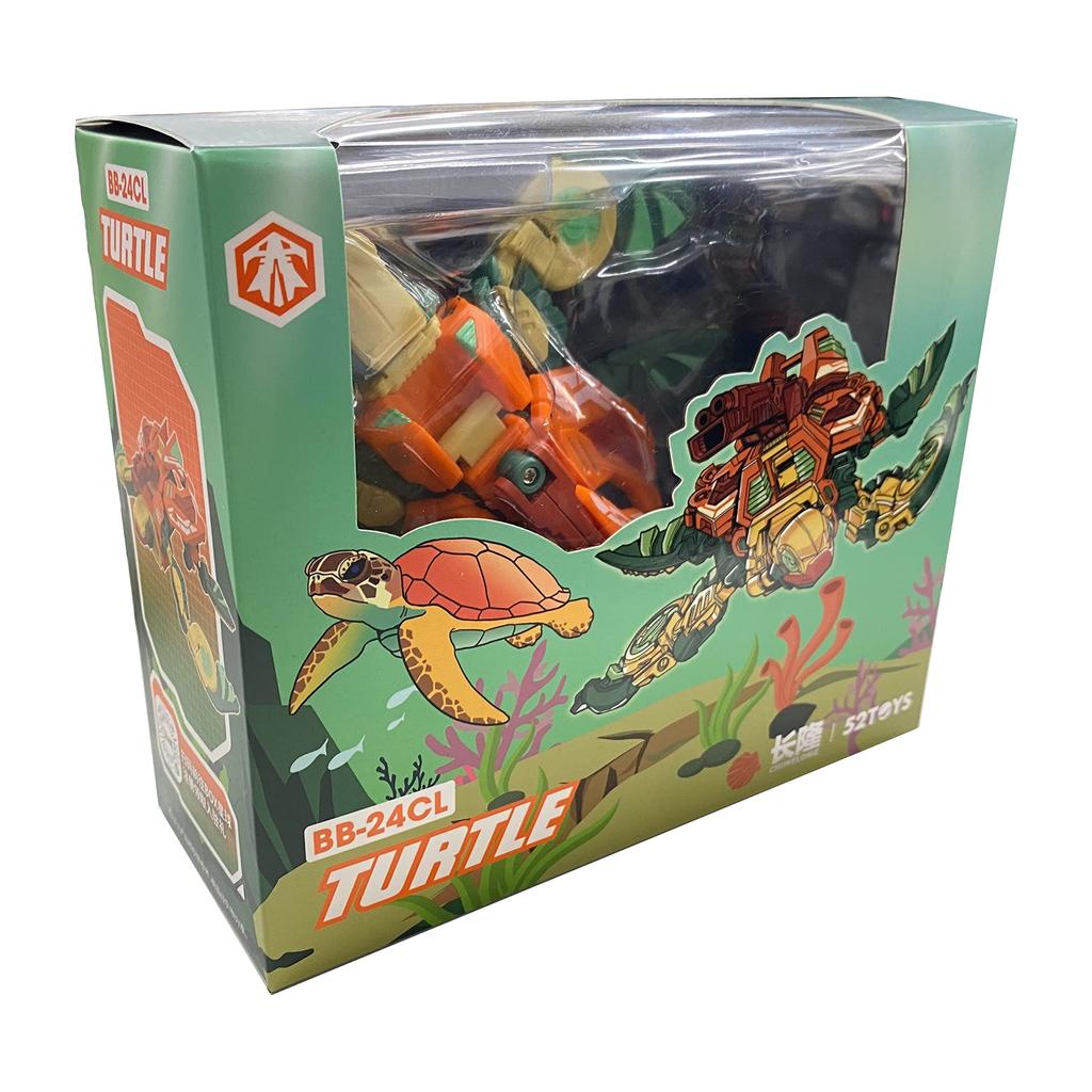 52TOYS BEASTBOX BB 24CL Țestoasă figurină de acțiune vopsită ABS Non-scară