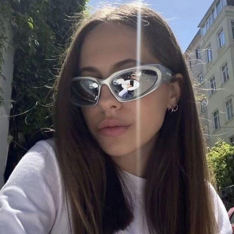 New Fashionable Women's Future Trendy Eyeglasses Men's Cycling Sports Sunglasses Y2K Sexy  Girl Cycling Shades UV400 Eyewear