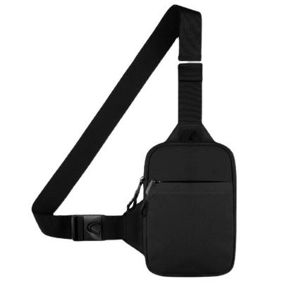 Sling Bag, Waterproof Chest Bag for Men and Women, Mini Breathable Crossbody Shoulder Bag with Zipper