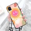 Black Case for Xiaomi Redmi 13C Note 9 iPhone XR 7 8 14 15 11 12 13 X XS Pro Max Samsung A25 S23 S24 FE Ultra Plus Happy Smile