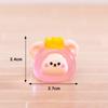 Miniature Figurine Mini Cute Car Interior Decorations Cartoon Fruits Doll Luminous Home Decoration Accessories Crafts Gifts