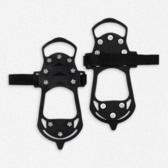 1 Pair Ice Stud Shoes Grip Corrosive Resistant Wear Resistant Silicone 10 Nails