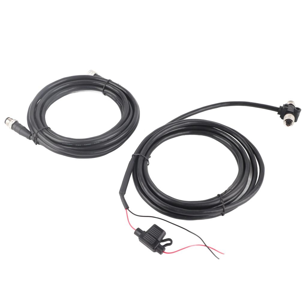 For NMEA2000 Starter Kit T Connector Power Cable Male Female Resistor 3 Port Adapter IP67 Waterproof for Garmin Networks