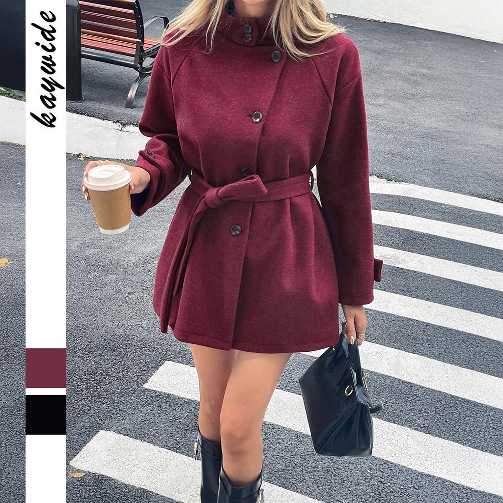 2026 European and American Casual Long-sleeved Sweater Coat Women's Clothing Autumn and Winter Foreign Trade