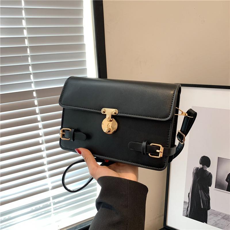 Stylish Urban Chic Small Handbag For Women In Classic Black White Brown Blue And Rose Colors