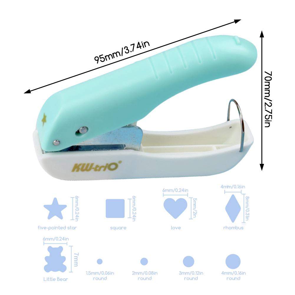Craft Tool Hole Punch DIY Embossing Device For Card Making Multi Patterns Paper Crafts Puncher Student Stationery Supplies