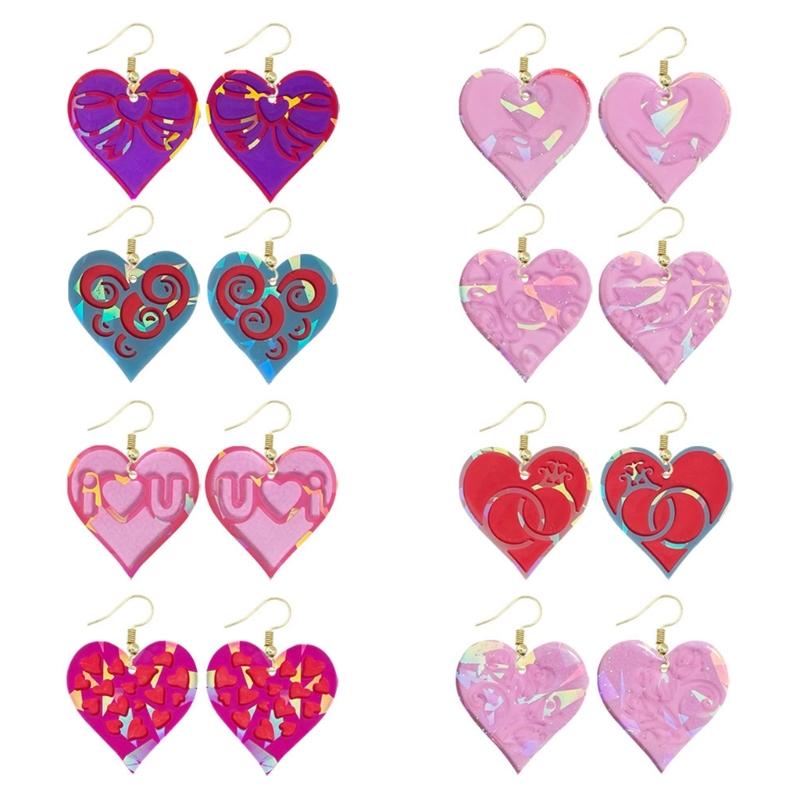 Versatile Resin Casting Mold Necklace Pendant Mold Heart Shape DIY Jewelry Making Molds for Creating Jewelry Keychains