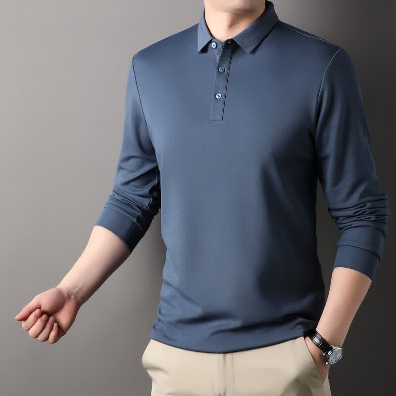 IMAGINEX Men s Long Sleeve Polo Shirt L