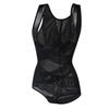 Lightweight Postpartum Shaping Garment with Seamless Crotch for Buttock Lift and Body Contouring Plus Size One-Piece Body Shaper