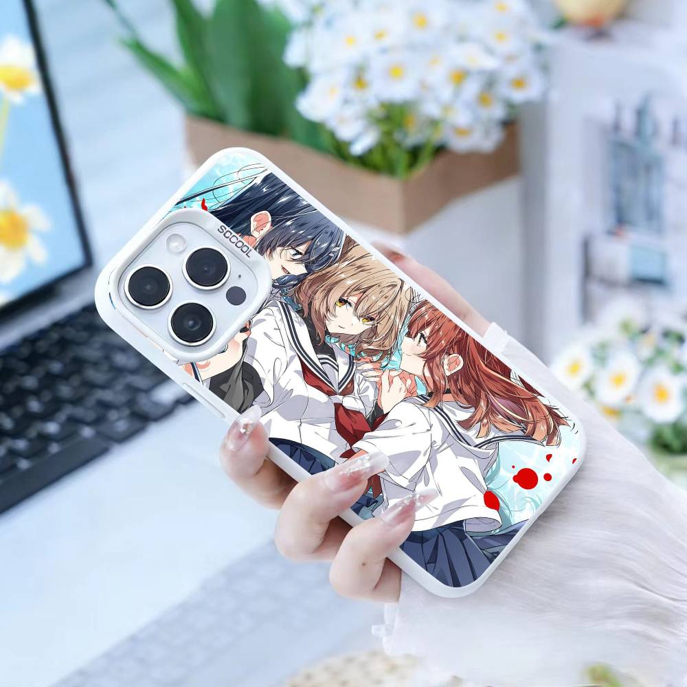 My Love Story Yamada Kun Lv999 Phone Case For IPhone 16 17 15 14 12 13 Pro Max Black Color Shockproof Cover