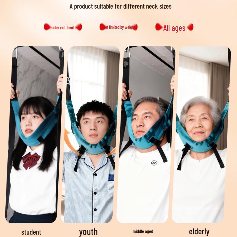 Punch-Free Wall-Mounted Cervical Traction Bar