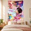Kpop Demon Hunters Tapestry Highquality for Decorating Living Room Bedroom Dorm Walls Ideal As Bedroom Wallart Orholiday Gift