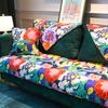 Si Creative Color Cotton Sofa Cushion Fabric Anti-Slip Four Seasons Universal Leather Sofa Cushion Cover