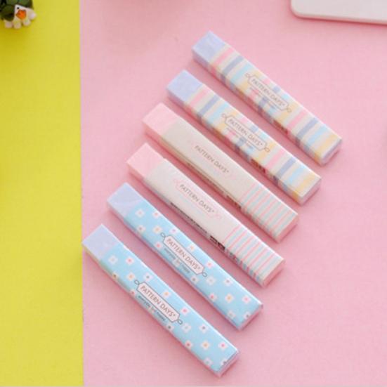 2 Stück Kawaii Cartoon Blume Radiergummis Gummi Farbig Schülergeschenk Schulsachen