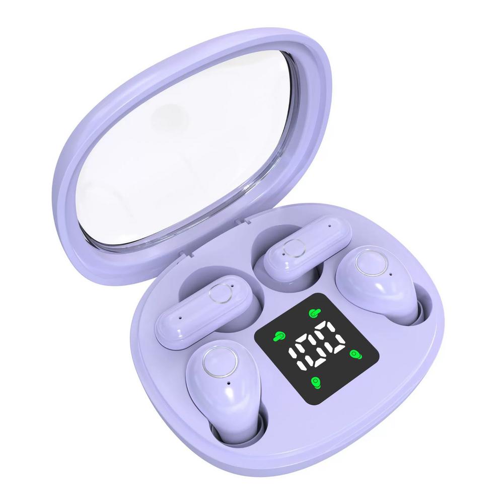 Mini Bluetooth Earbuds, Mini Sleep in-Ear Earbuds Wireless for Sports, Waterproof Dust Proof Mini Earbuds for Work and Sleep