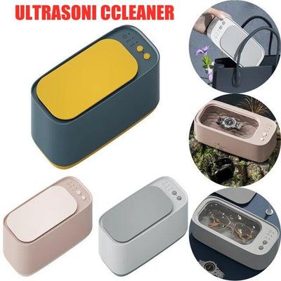 1pcs Portable Ultrasonic Cleaning Machine for Glasses and Jewelry  USB Charging, Household Cleaning Supplies