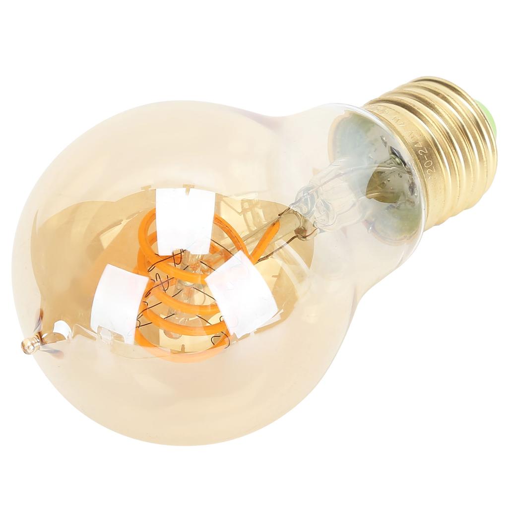 A60 E27 LED Bulb Antique 4W Dimmable Filament Lamp Bulb Coffee Shop Decoration 220V Warm Light