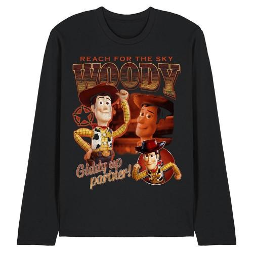 Toy Story Unisex Adult Sheriff Woody Long-Sleeved T-Shirt