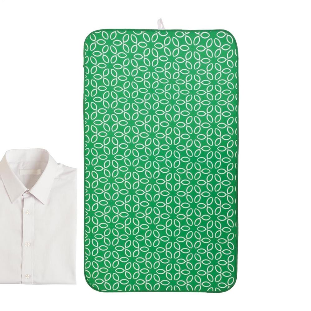 

Portable Ironing Mat Thickened Non-Slip Cover Large Iron Pad For Table Top For Sewing Quilting Pressing Home Apartment Laundry