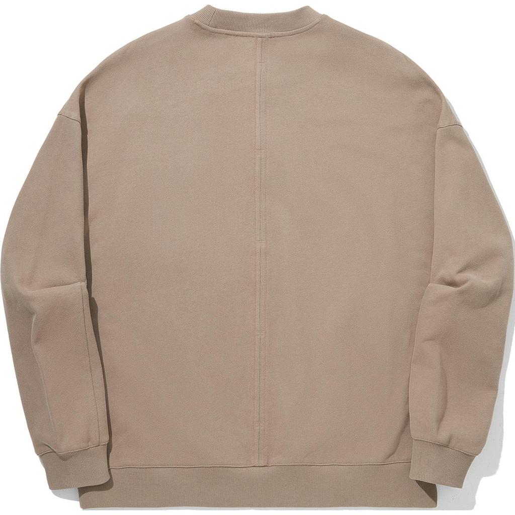 Li Ning X Jackie Chan Collaboration Kung Fu Series Solid Color Loose Fit Crew Neck Pullover Casual Long Sleeve Sweatshirt Men sweatshirt AWDUB17-2