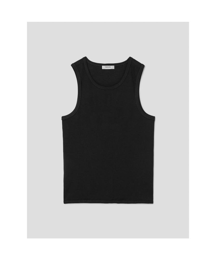 8seconds Rib Tank Sleeveless Black