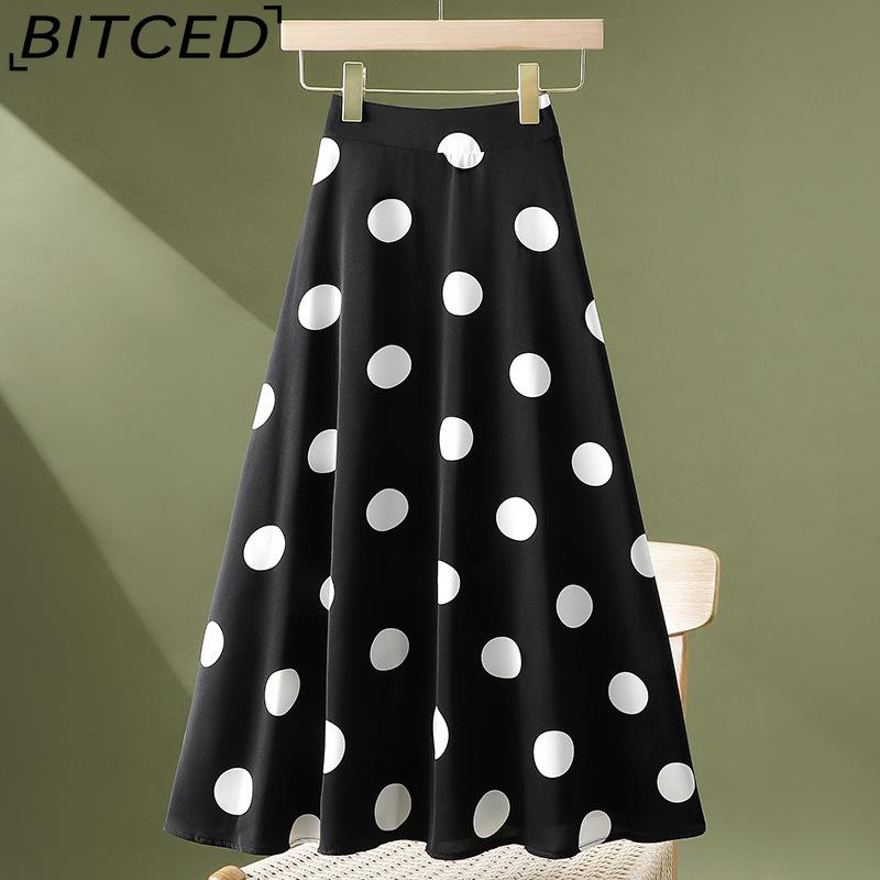 

BITCED Женская модная повседневная летняя весенняя юбка 18 цветов one size