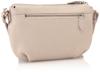 Peaks Peak Cowhide Shoulder Bag with Thin Gusset, Women's, Greige