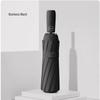 Meidu 12-Rib Tri-Fold Semi-Automatic Umbrella