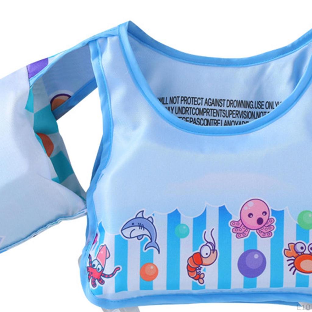 Kids Swim Vest Breathable Children Pool Float for Training Exercise