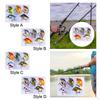 5 Mini Crankbait Fishing Lures 1.5g with Box Artificial Baits Lifelike Swimbait for