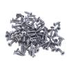 BHBL 100x Stainless Steel Flat Head Self-Tapping Screw 12x3mm Silver