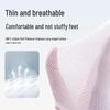 Babeeyi Girls' Pure Cotton No-Show Ankle Socks (Spring/Summer, Thin)