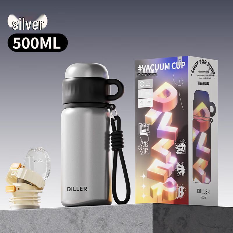 Diller 316 SS Portable Insulated Sports Water Bottle