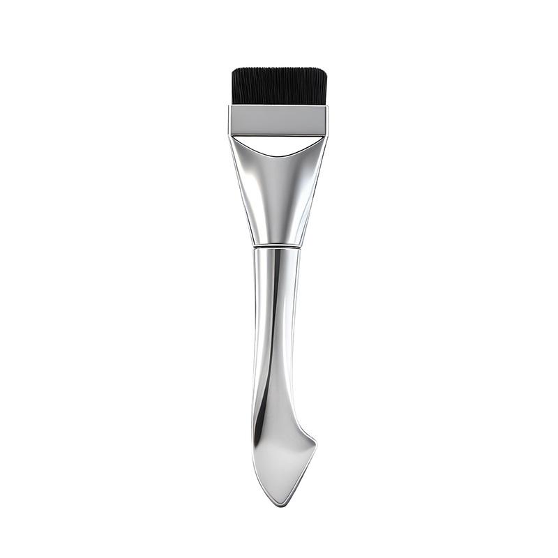 GECOMO dubbelzijdige foundationkwast met één woord, geen foundation, geen sporen lichte masker kwast, snel poeder aanbrengen make-up, schoonheidstools