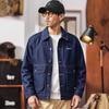 JEEP Men's Fashion Big Pocket Denim Jacket