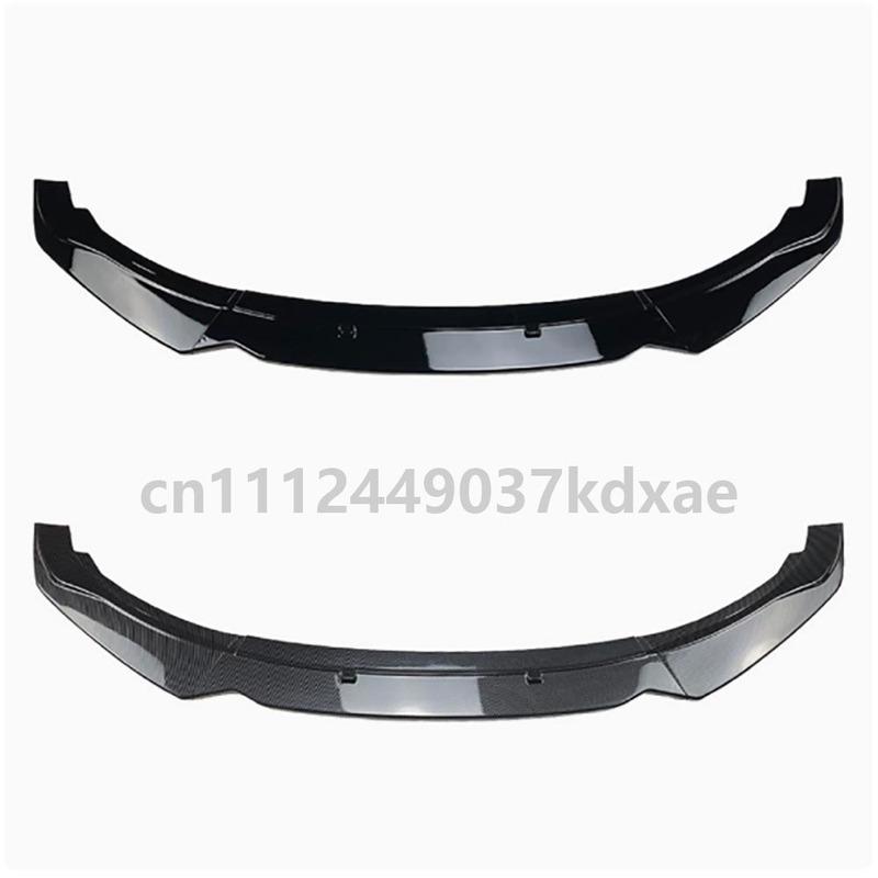 For 2011-2019 BMW 1 Series F20 F21 116i 118i 120i Bumper Cover Guard Protecter Gloss Black Car Front Bumper Splitter Lip