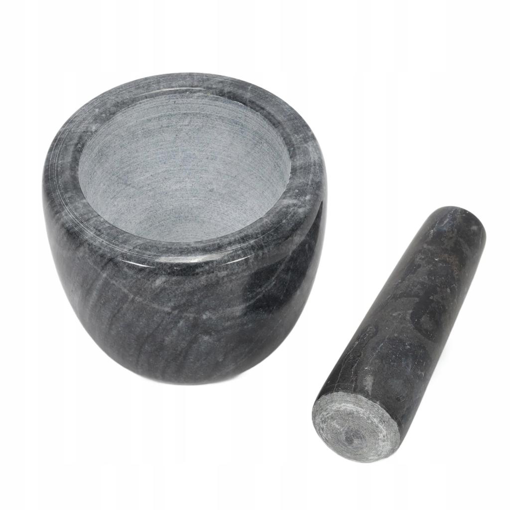 Marble Mortar for Grinding Spices, 1 Piece