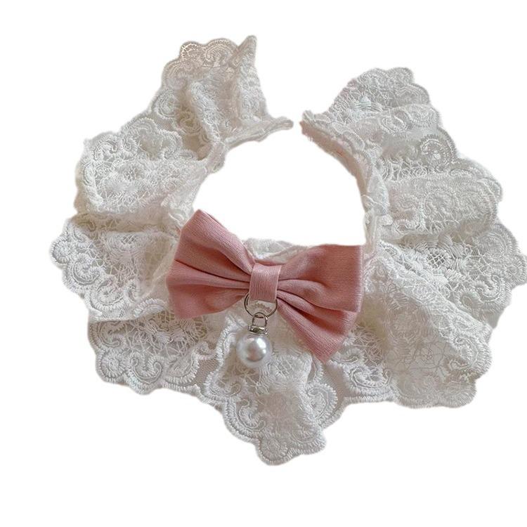 Ragdoll Kitten Summer Princess Dress with Collar & Neckerchief