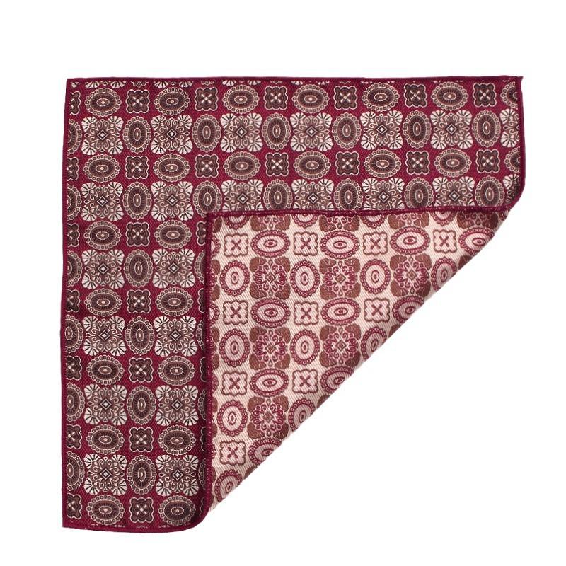 Rael Herrenkleid Businessanzug Einstecktuch Muster Brusttuch Taschentuch Bankett Kleines quadratisches Tuch Anzug Accessoires