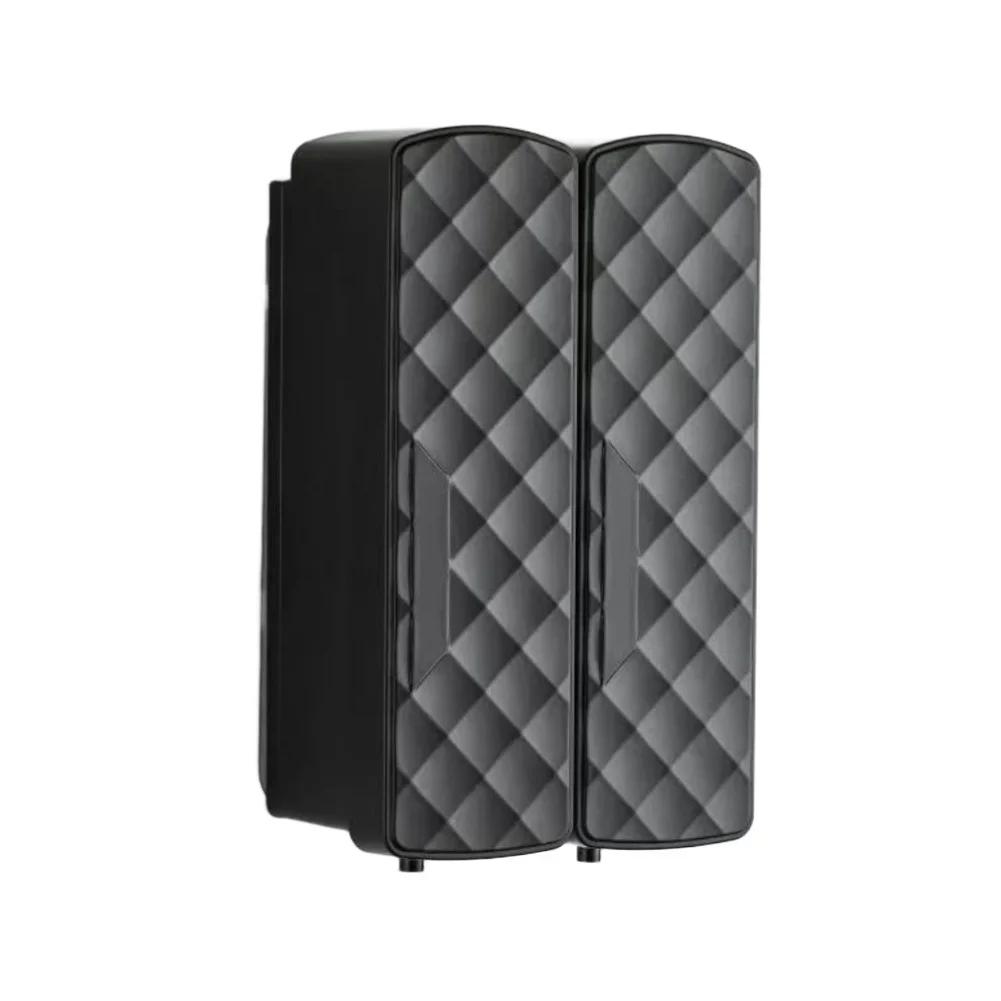 1 STuks Zeepdispenser Voor Badkamer Onderdelen 23*10*7cm 1500ML 3-slaapkamer Diamant Wandmontage Shampoo, Conditioner, Douchekop