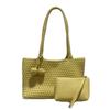 Hand-Woven Large Capacity Women’s Bucket Tote - Spring/Summer 2026 Collection