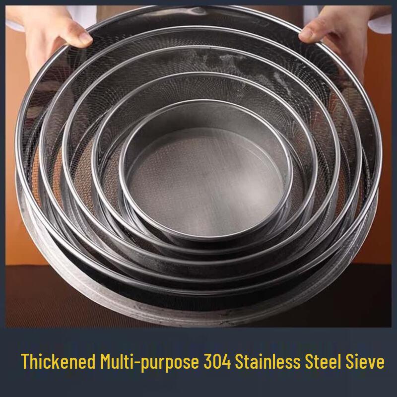 Jiufeng 304 Stainless Steel Multi-Mesh Flour Sifter