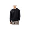 Sweatshirts Men's Black Crew Neck Moderate Regular 152241707S-3