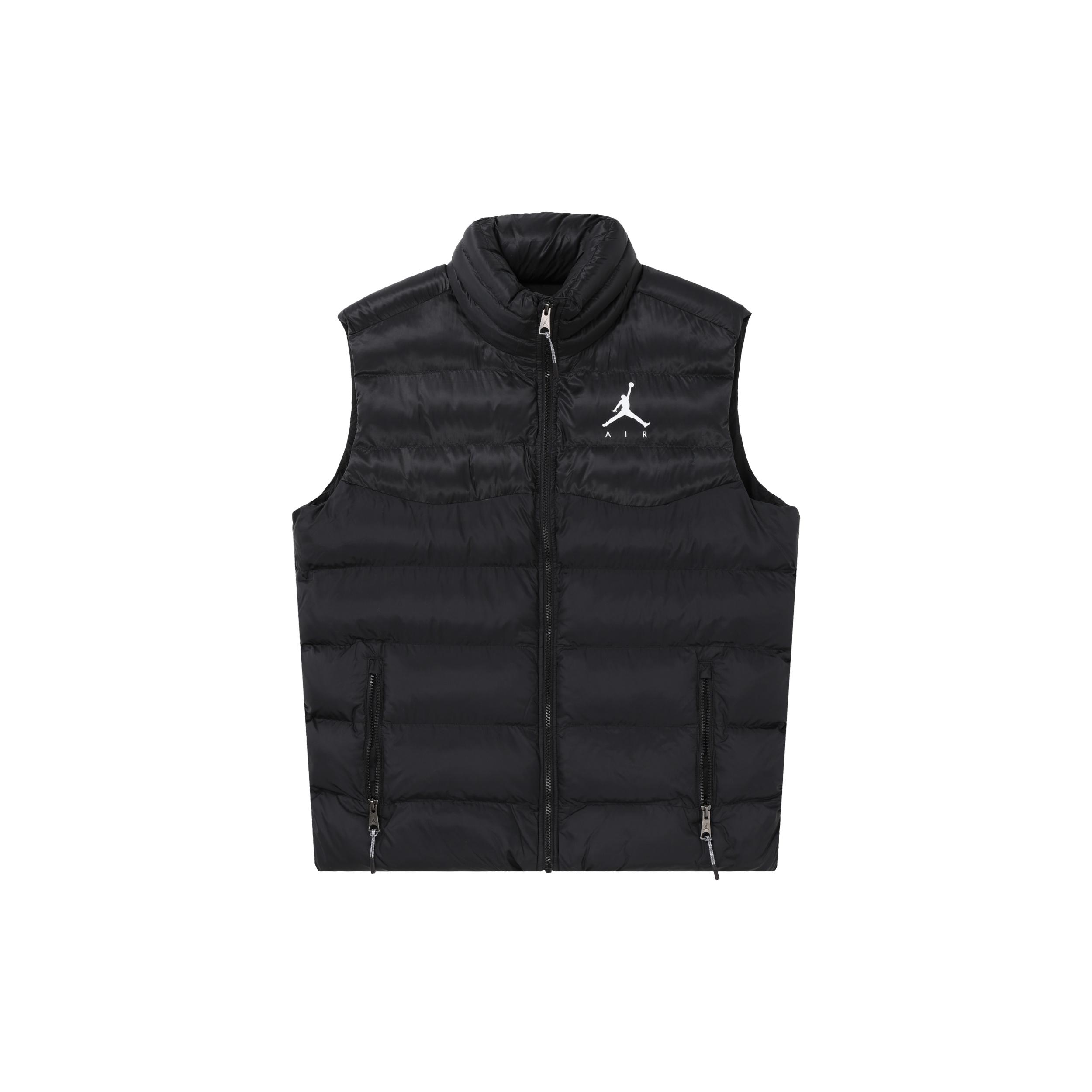 Air Jordan Jumpman Puffer Vest Asia Sizing Black Men s CN4268-015 XXL