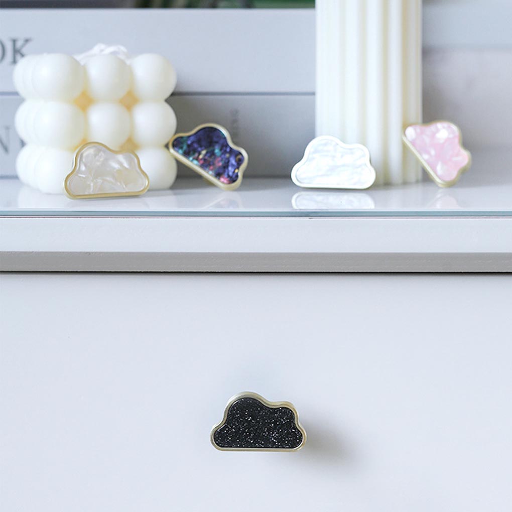 6x Nordic Style Round Nursery Dresser Knobs For Cupboard Door Handles Unique Decorative Door Handle