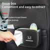 Car Multi-Functional Tissue Box Water Cup Holder Storage Box For Honda FIT Civic CRV Accord Jazz HRV Vezel CRZ City CRX Pilot