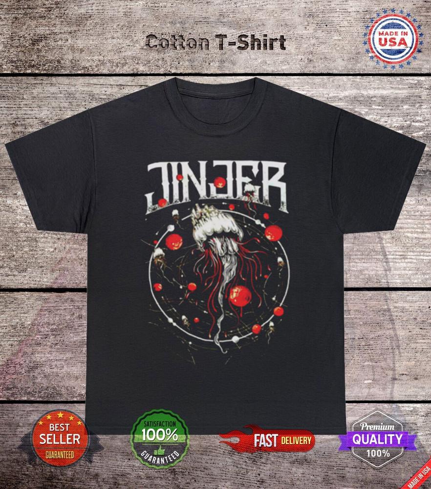 Jinjer Rockk Band Christmas Gift For Holiday T Shirt Full Size S-5XL SN577 Unisex T-Shirt XL