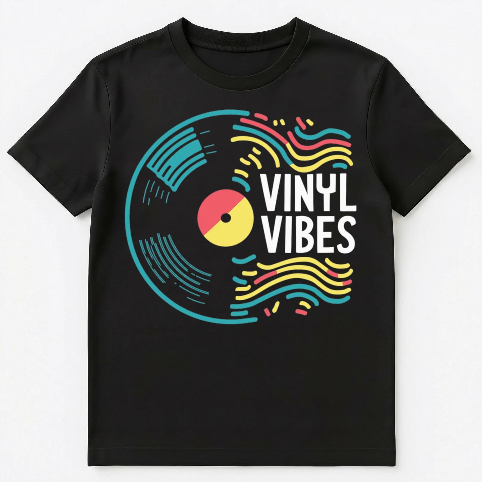 

Minimalist Vinyl Vibes Vinyl Record Unisex T-Shirt 3XL